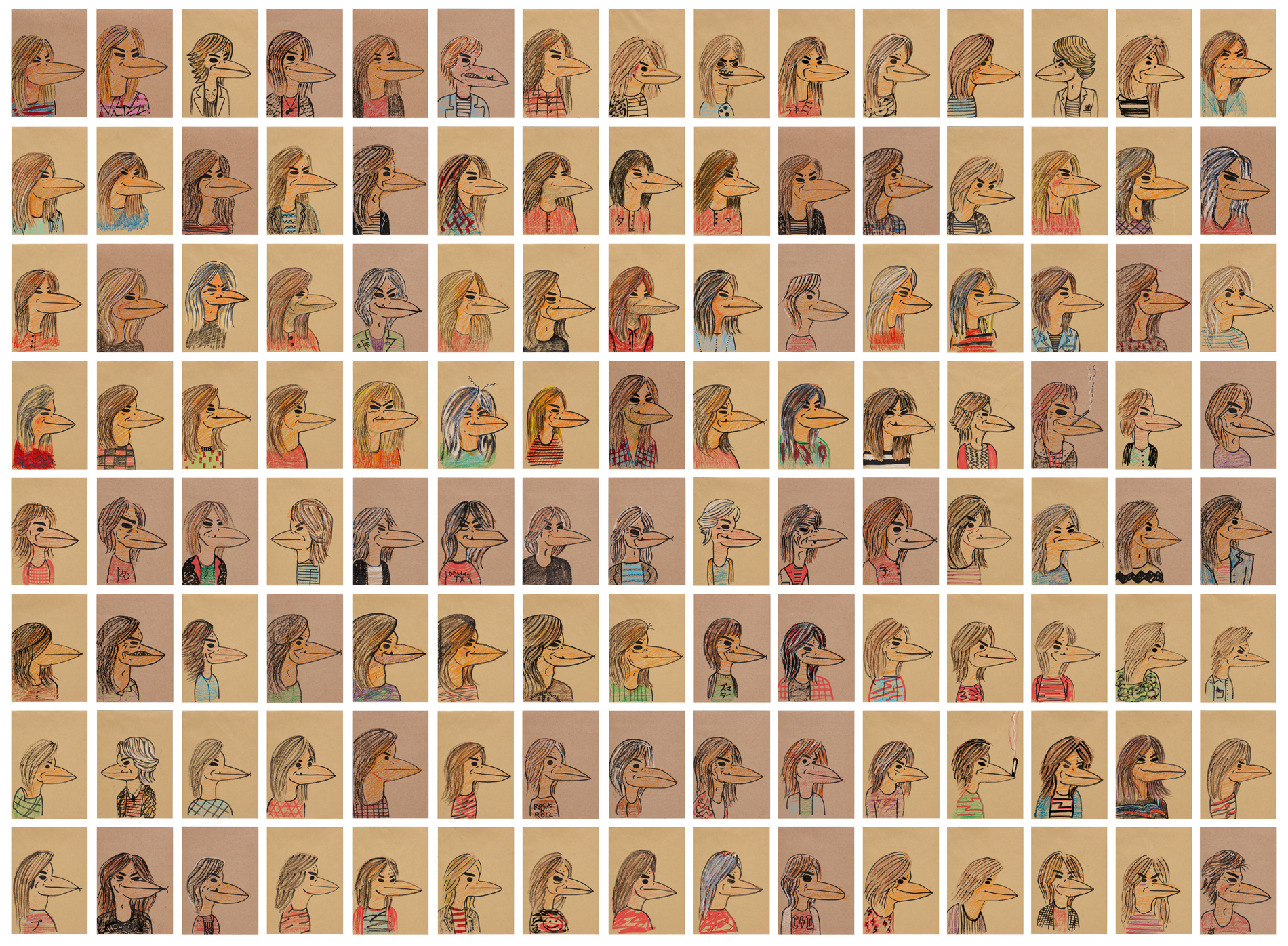Abdul Vas. Cliff Williams "Down Payment Blues" Powerage, 2012. Polyptych.