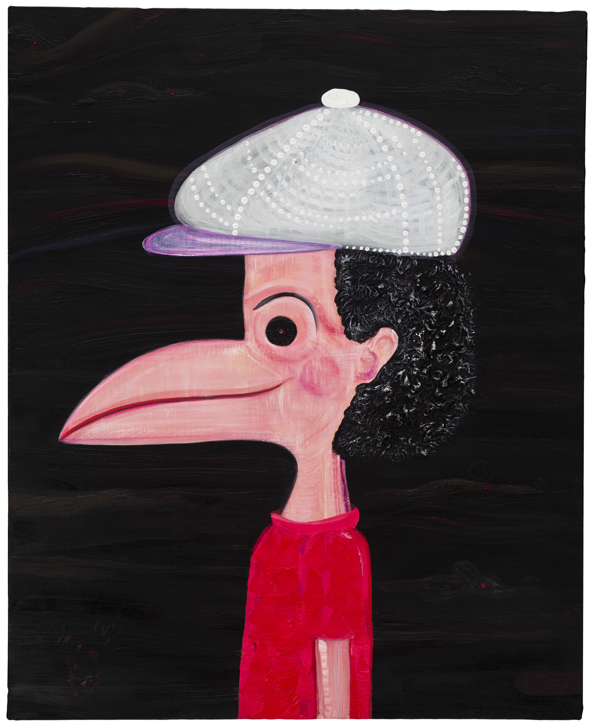 Philip Guston Cars. Abdul Vas. AC/DC Brian Johnson Portrait, Nagoya Shi Kokaido Hall, 2015.